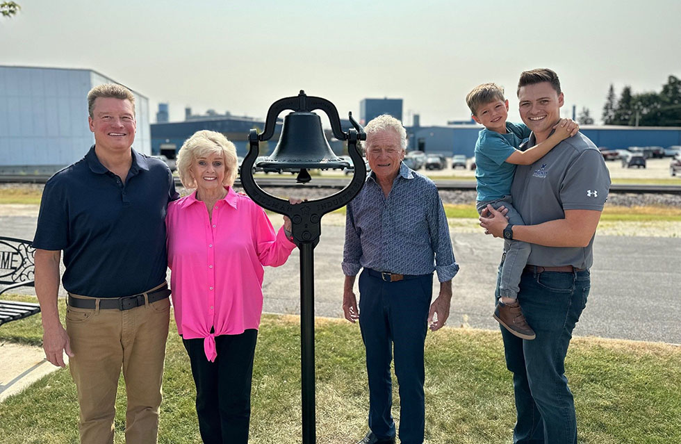 Four generations of the Willman family