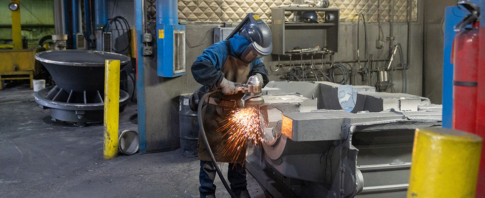 Willman Industries clean grinding booth